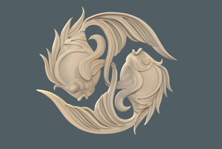 3d STL model for CNC Router Engraver Carving Machine Relief ARTCAM Aspire