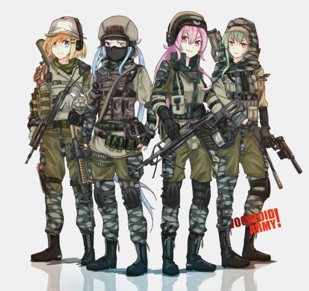 Аниме военные