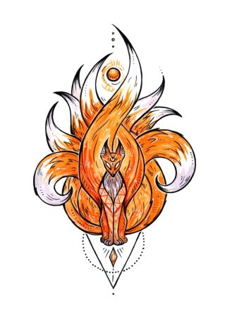 Кицунэ лиса