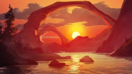 Фантастический закат