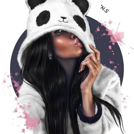 Арт картинки девушек на аву