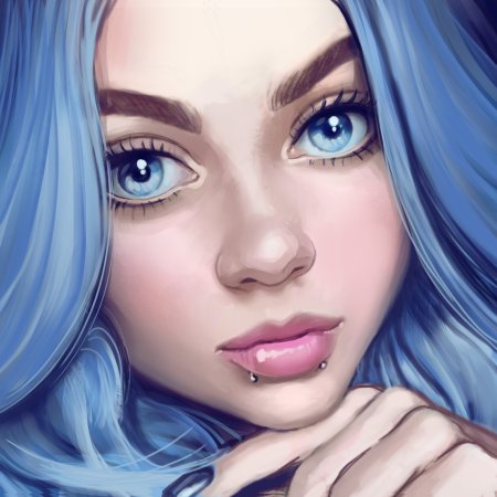 Нарисовать девушку