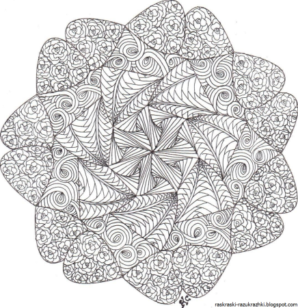 Раскраска антистресс