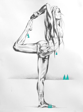 Йога рисунок