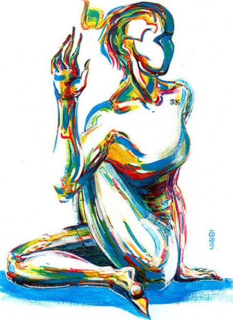Рисовать йога