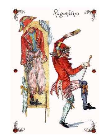 Комедия дель арте Арлекин