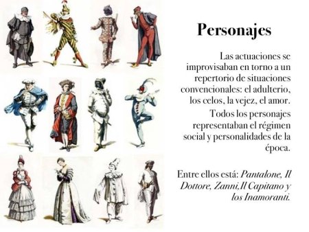 Персонажи итальянского театра дель арте