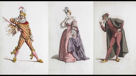 Комедия дель арте Арлекин