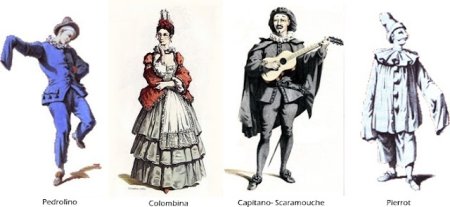 Персонажи комедии дель арте Ковьелло