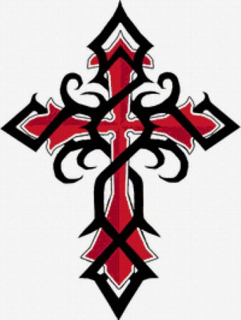 Крест эскиз