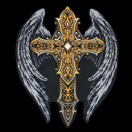Крест с крыльями
