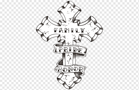 Эскизы крестов для тату