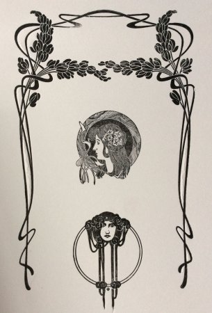 Модерн Графика арт нуво