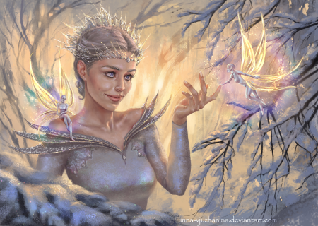 Зимние эльфийки