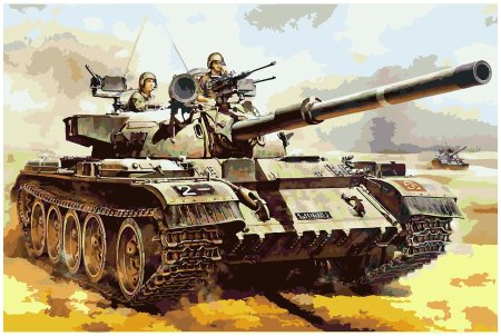 Т-55 танк арт