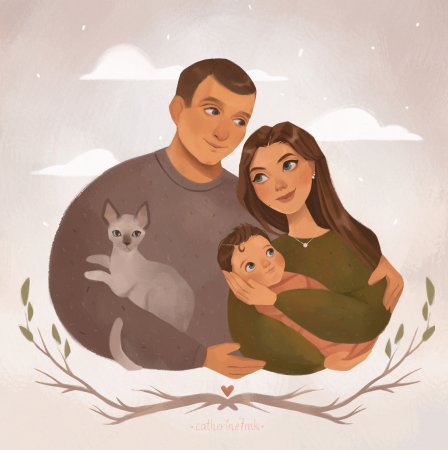 Семейные арты