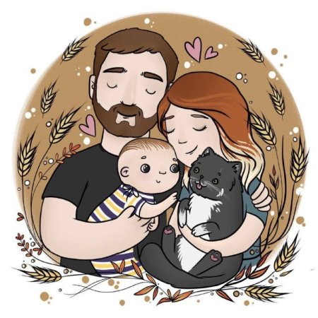 Семья иллюстрация
