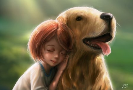 Девушка доброта арт