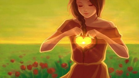 Девушка в сердце