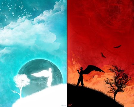 Фон добро и зло