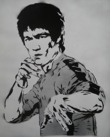 Bruce Lee рисунки