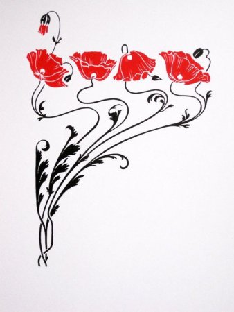 Стилизованный цветок