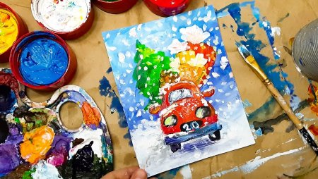 Арт Клякса мастер классы гуашью