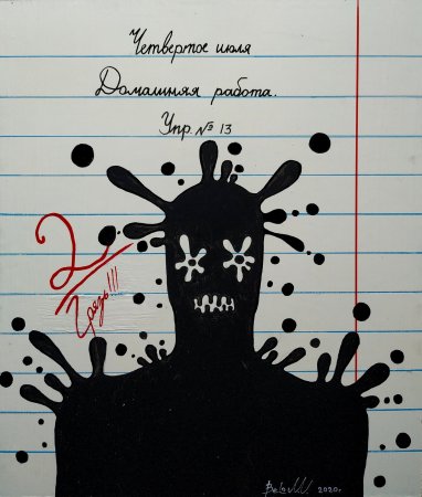 Нетрадиционные техники рисования снеговика