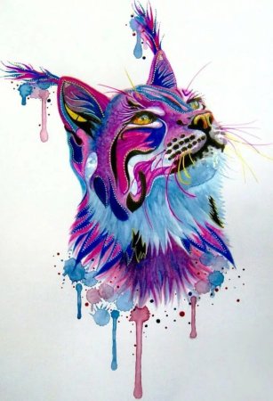 Необычные яркие рисунки