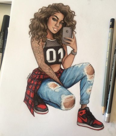 Крутые картинки для срисовки