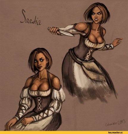 Скайрим Садия арт