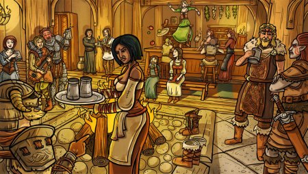 Таверна морровинд арт