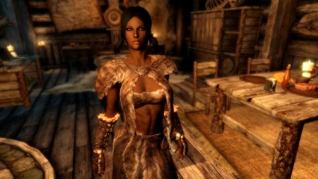 Скайрим редгардка Камилла