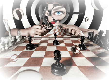 Tim Burton Alice шахматы