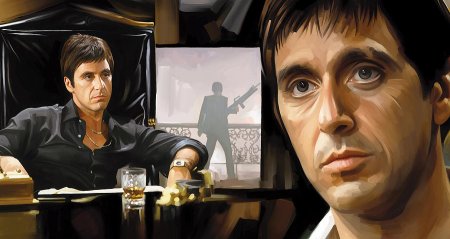 Аль Пачино Тони Монтана арт