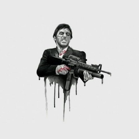Аль Пачино Тони Монтана арт