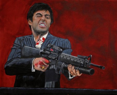 Тони Монтана арт