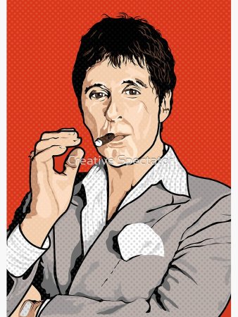 Тони Монтана Scarface Pop Art