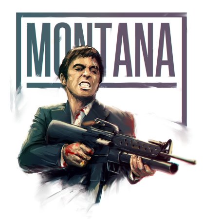 Аль Пачино с автоматом