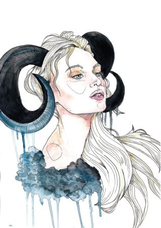 Девушка с рыбой