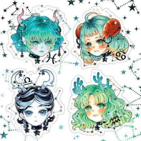 Tim Burton Art знаки зодиака