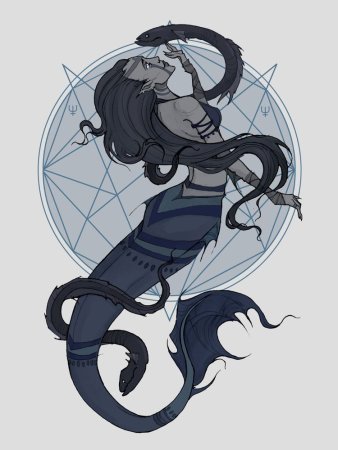 Козерог знак зодиака арт