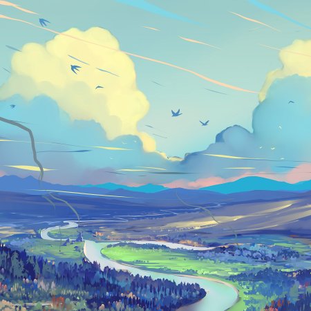 Небесный пейзаж