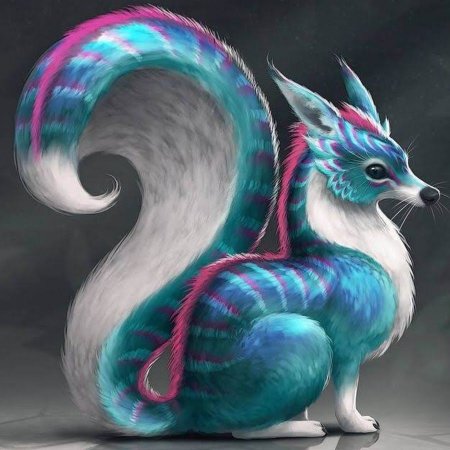 Жемчужная лиса Кицунэ