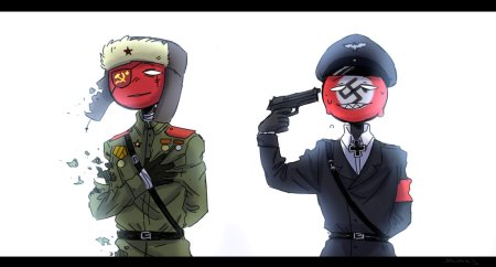 СССР И третий Рейх Countryhumans