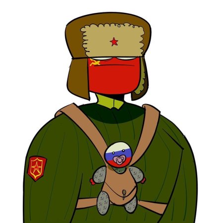 США кантрихуманс в военной форме