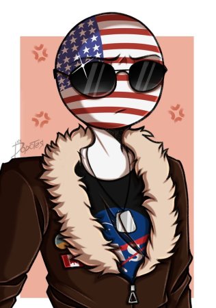 Кантрихуманс США арт