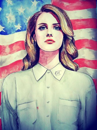 Лана дель Рей арт