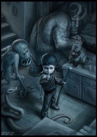 Страшные рисунки карандашом
