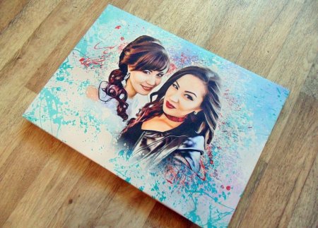 Печать на холсте в стиле арт